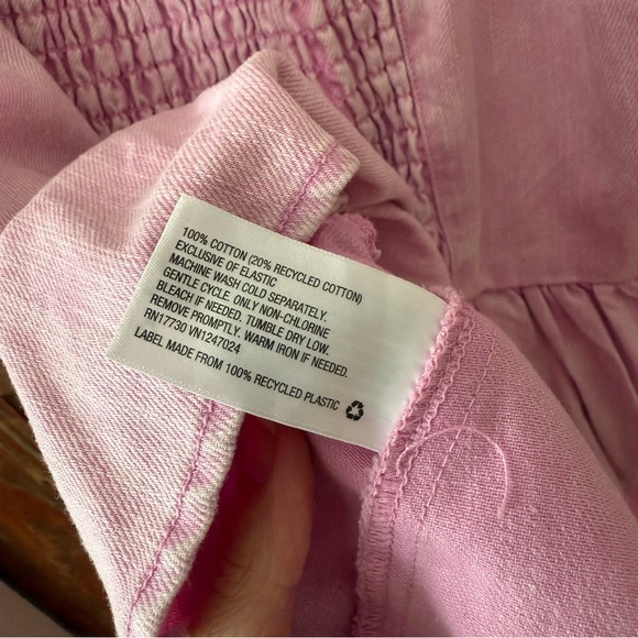 Future Collective Pink Sleeveless Denim Corset Zip Front Top – Size M - Picture 4 of 7